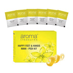 Aroma Treasures Happy Hands And Feet Mani Pedi Single Time Use Kit | Grocsy