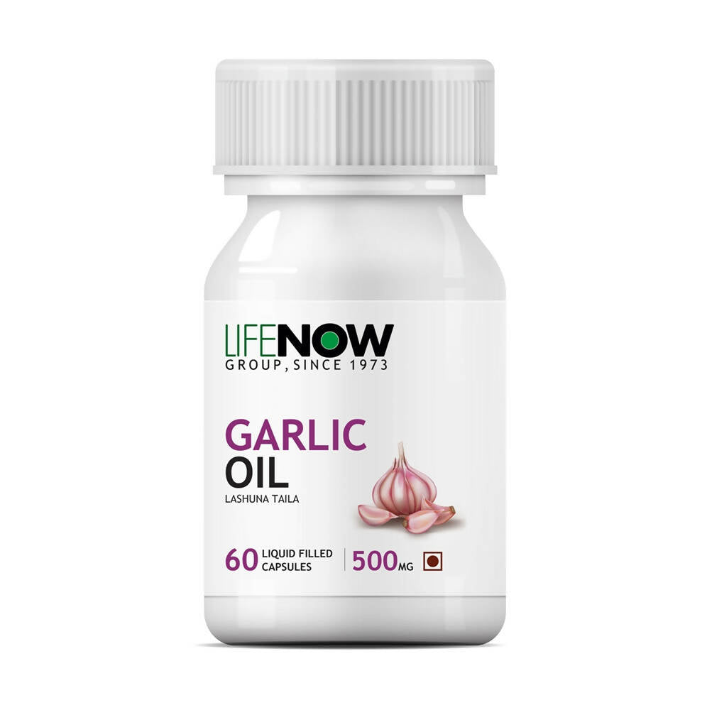 Lifenow Garlic Oil Capsules | Grocsy