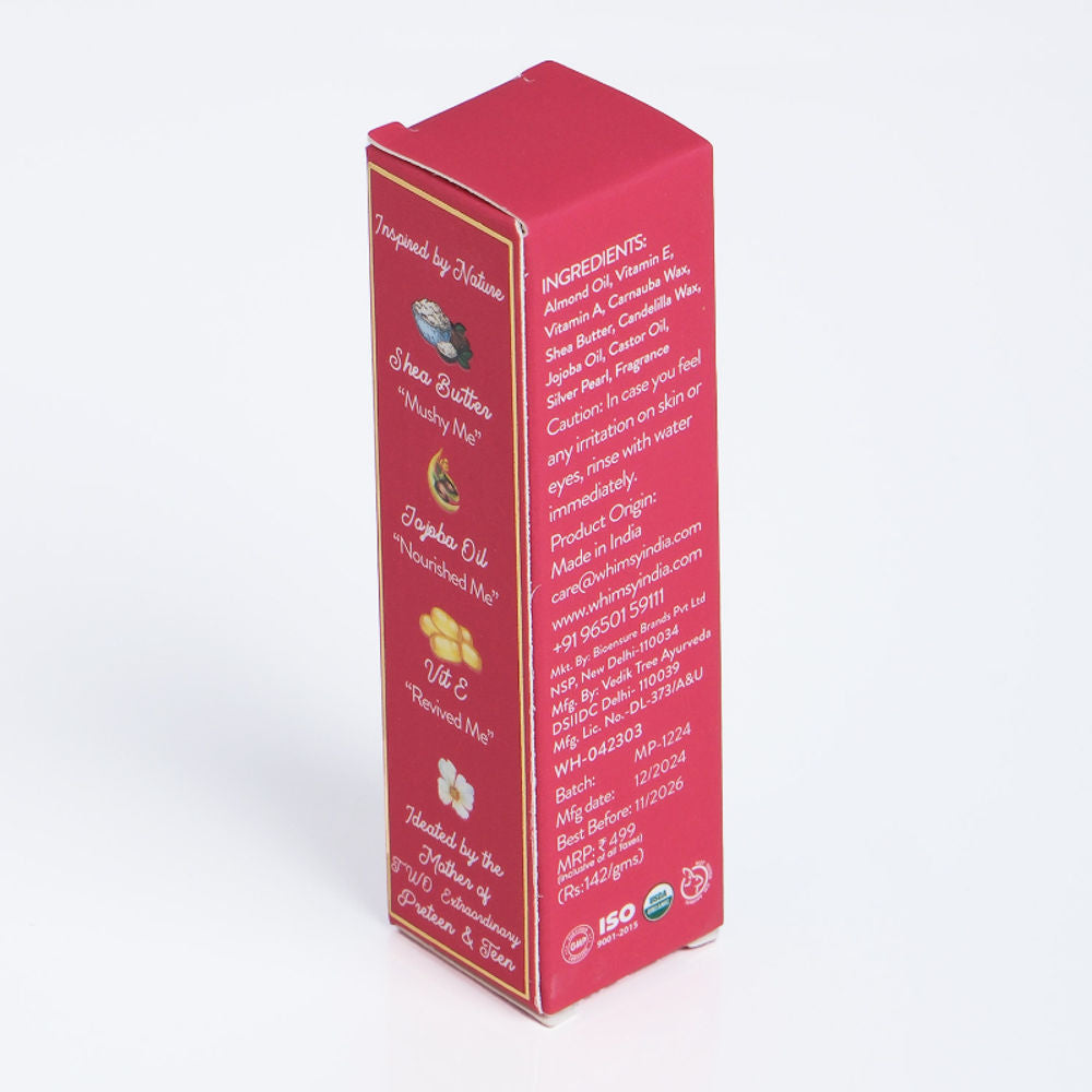 Whimsy Beauty Safe & Organic Non-Sticky Lip Gloss For Teen And Preteen Girls (Mauve Pink) | Grocsy