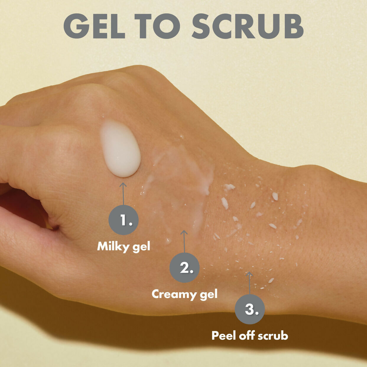 Wishful By Huda Beauty Yo Glow Enzyme Scrub - Korean Skincare | Grocsy
