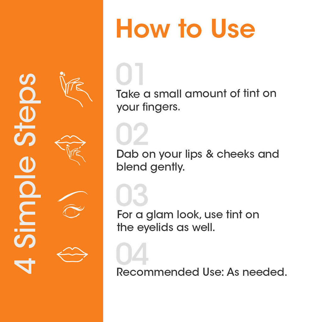 TAC - The Ayurveda Co. Satsuma Orange Lip, Cheek & Eye Tint | Grocsy
