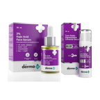 The Derma Co 2% Kojic Acid Face Serum & 3% Kojic Acid Dark Spot Corrector Gel Combo | Grocsy