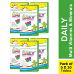 Dr. Morepen Daily Multivitamin Tablets for Women & Men, Multivitamins & Minerals Supplement