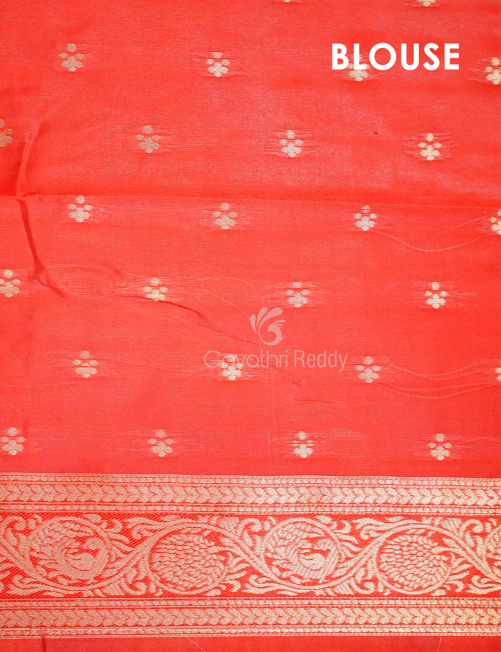 Milk White Banaras Border Pichwai Design Banarasi Semi Silk Saree By Gayathri Reddy Designer Studio | Grocsy