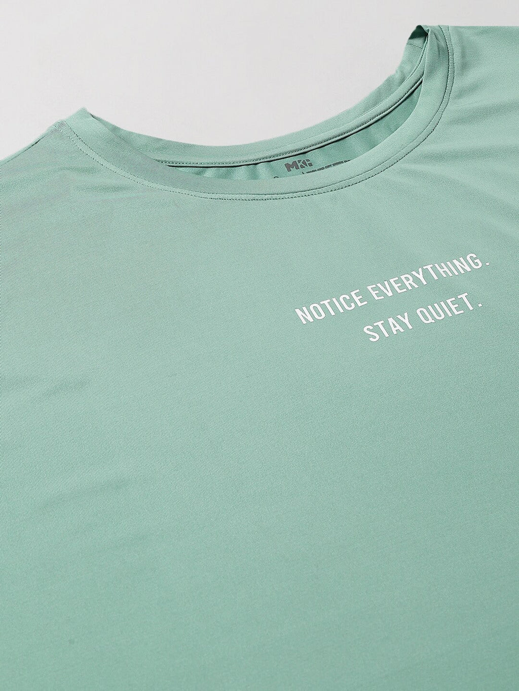 MKH Typography Printed Relaxed Fit Dri-FIT T-shirt | Grocsy