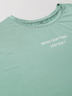 MKH Typography Printed Relaxed Fit Dri-FIT T-shirt | Grocsy