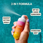 The Sass Bar Freshly Toasted Sheer Setting SPF Face & Body Mist | Grocsy