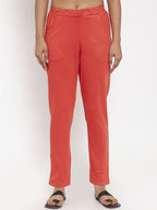 TAG 7 Women Solid Ankle-Length Leggings | Grocsy