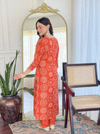 The52 Women's Gorgeous Rayon Embroidery Straight Kurta with Pant And Dupatta Set | Grocsy