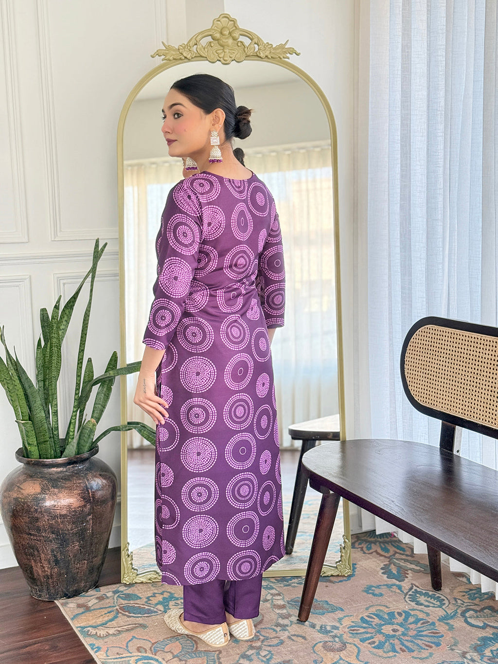 The52 Women's Gorgeous Rayon Embroidery Straight Kurta with Pant And Dupatta Set | Grocsy
