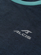Alcis Men Colourblocked Dry Tech Slim Fit T-shirt | Grocsy