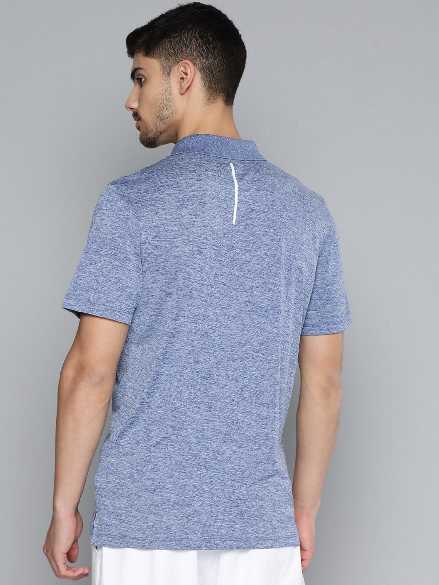 Alcis Men Polo Collar Anti Static Slim Fit Sports T-shirt | Grocsy
