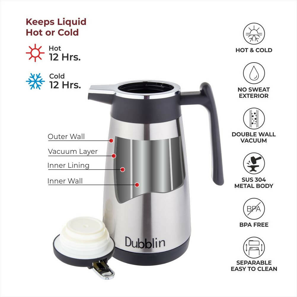 Dubblin Amaze Stainless Steel Kettle | Grocsy