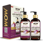 Wow Skin Science Apple Cider Vinegar Shampoo and Hair Conditioner Combo | Grocsy