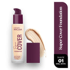 Hilary Rhoda Super Cover Waterproof Foundation - Shell White 01 | Grocsy