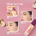 Hilary Rhoda Super Cover Waterproof Foundation - Shell White 01 | Grocsy
