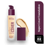 Hilary Rhoda Super Cover Waterproof Foundation - Fair Ivory 02 | Grocsy