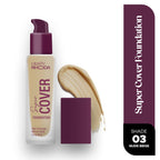 Hilary Rhoda Super Cover Waterproof Foundation - Nude Beige 03 | Grocsy