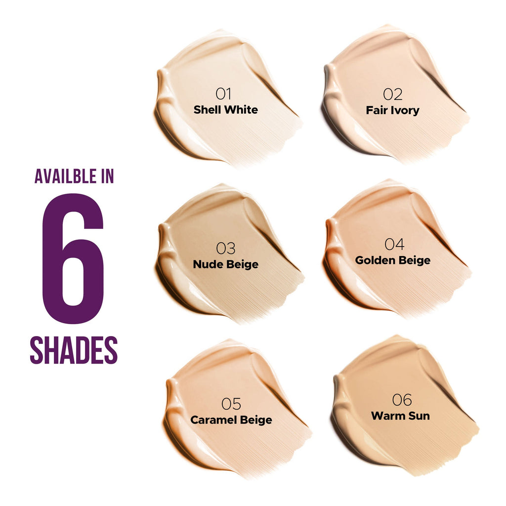 Hilary Rhoda Super Cover Waterproof Foundation - Warm Sun 06 | Grocsy