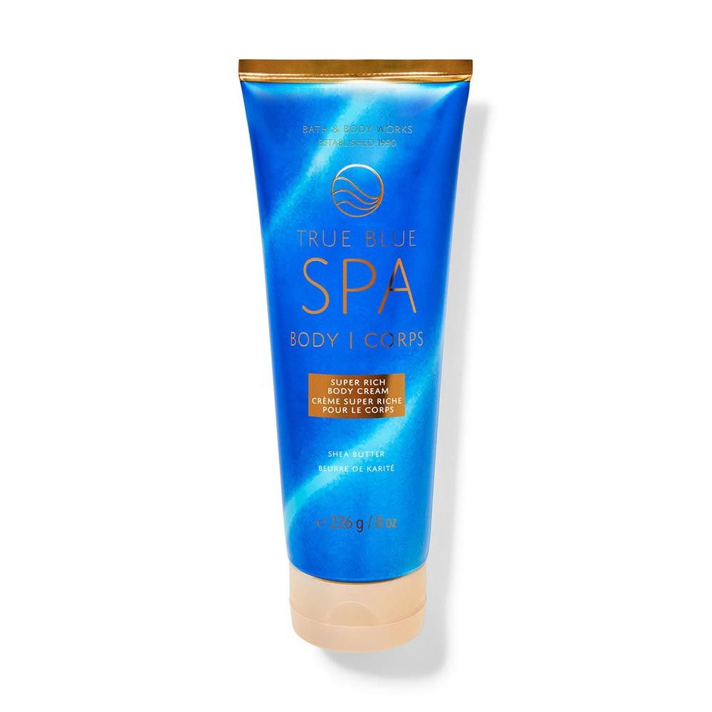 Bath & Body Works True Blue Spa Super Rich Body Cream | Grocsy