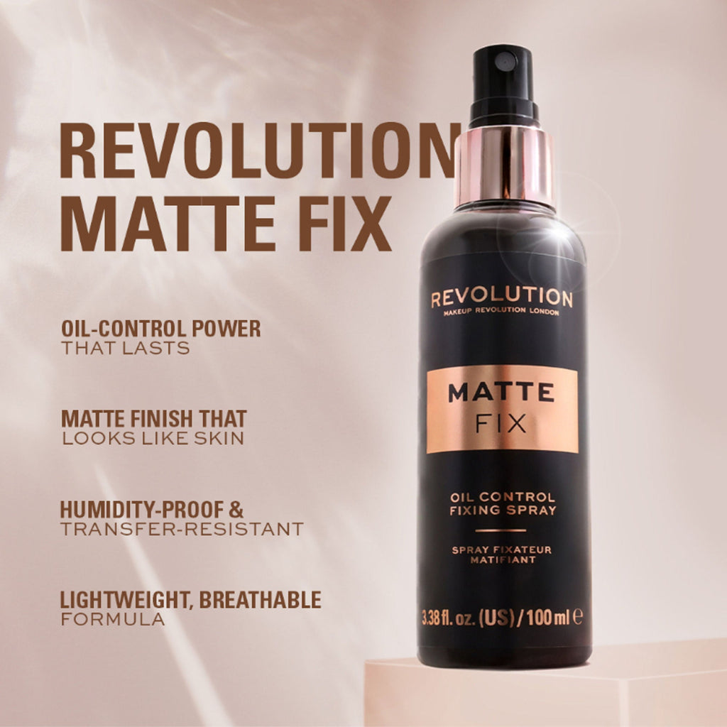 Makeup Revolution Oil Control Fixing Spray | Grocsy