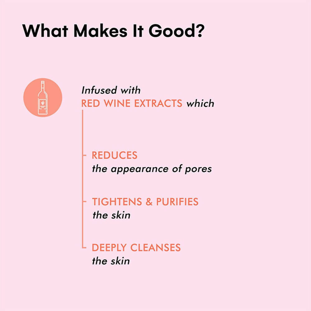 Tonymoly I'M Red Wine Mask Sheet - Korean Skincare | Grocsy