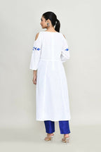 Joban Fashion White Rayon Kurta Set | Grocsy