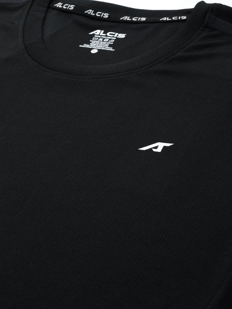 Alcis Men Anti Static Slim Fit Sports T-shirt | Grocsy