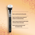 Miss Claire M6 - Powder/Blush Brush - Chrome | Grocsy