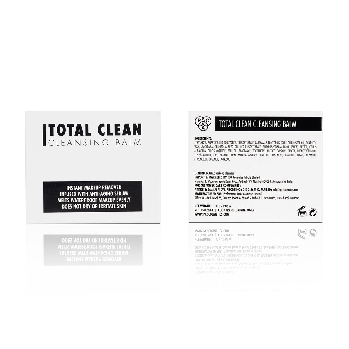 PAC Studio Total Clean Cleansing Balm | Grocsy