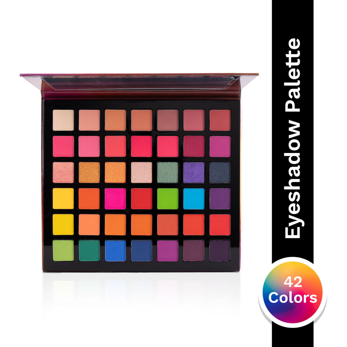 PAC Studio Prism Eyeshadow Palette X42 Sunset - Intense Pigment Payoff, Blendable Formula, Mattes & Shimmer | Grocsy