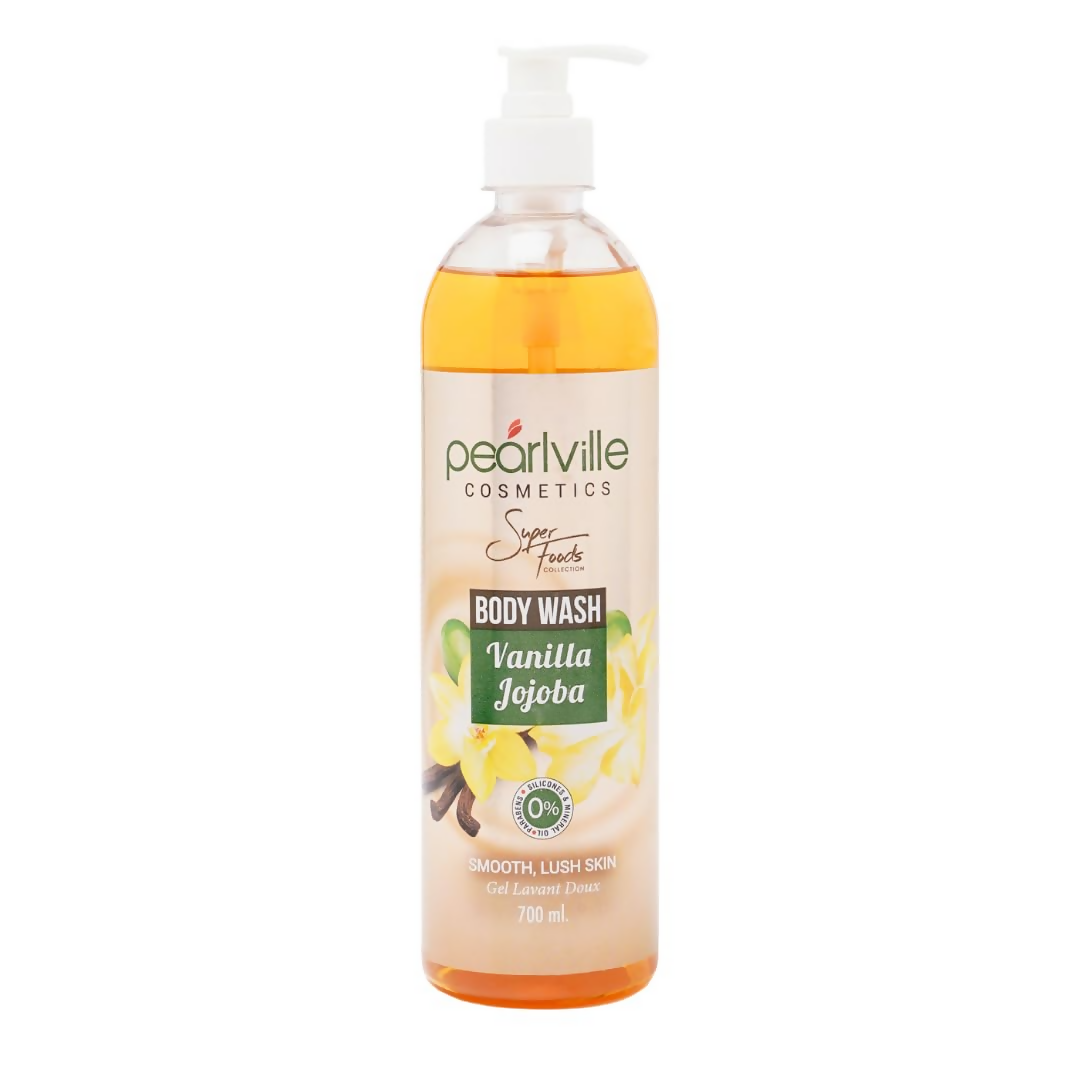Pearlville Super Foods Collection Vanilla jojoba Body Wash | Grocsy