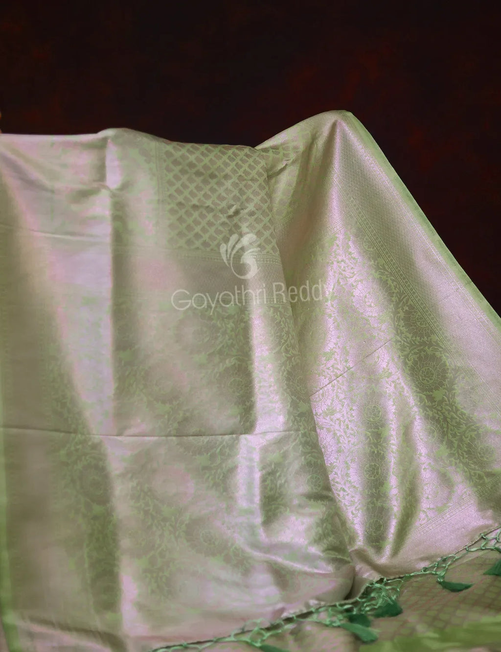Half Mix Soft Silk Saree - HSS4 By Gayathri Reddy Designer Studio | Grocsy
