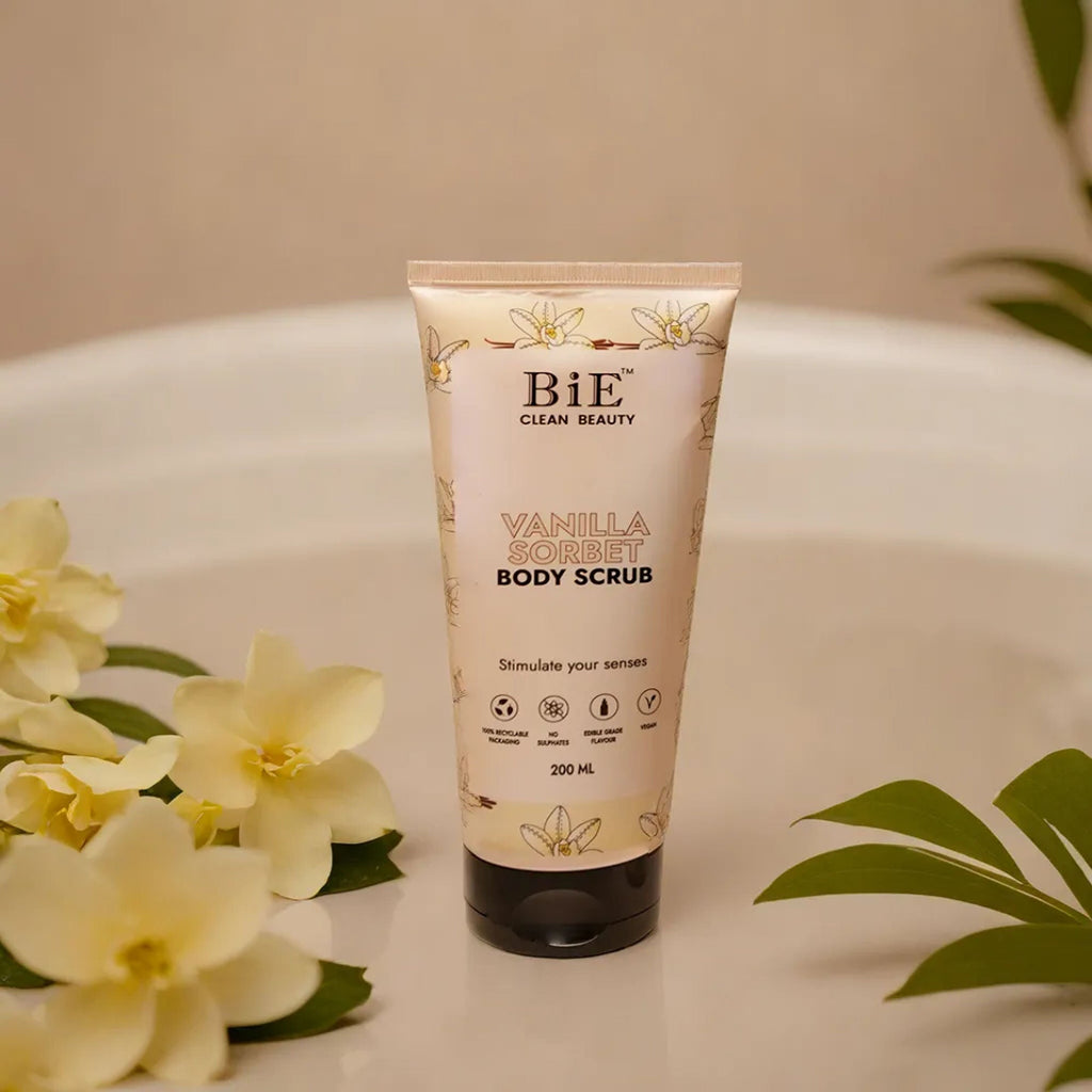 BiE Vanilla Sorbet Body Scrub | Grocsy
