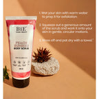 BiE Peach Sunrise Body Scrub | Grocsy