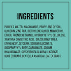 Dr. Sheth's Centella & 10% Niacinamide Face Serum For Acne Scars, Acne Marks, Redness & Skin Irritation, For All Skin Types | Grocsy