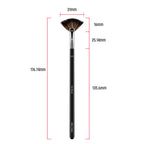 Miss Claire M24 - Fan Brush - Chrome | Grocsy