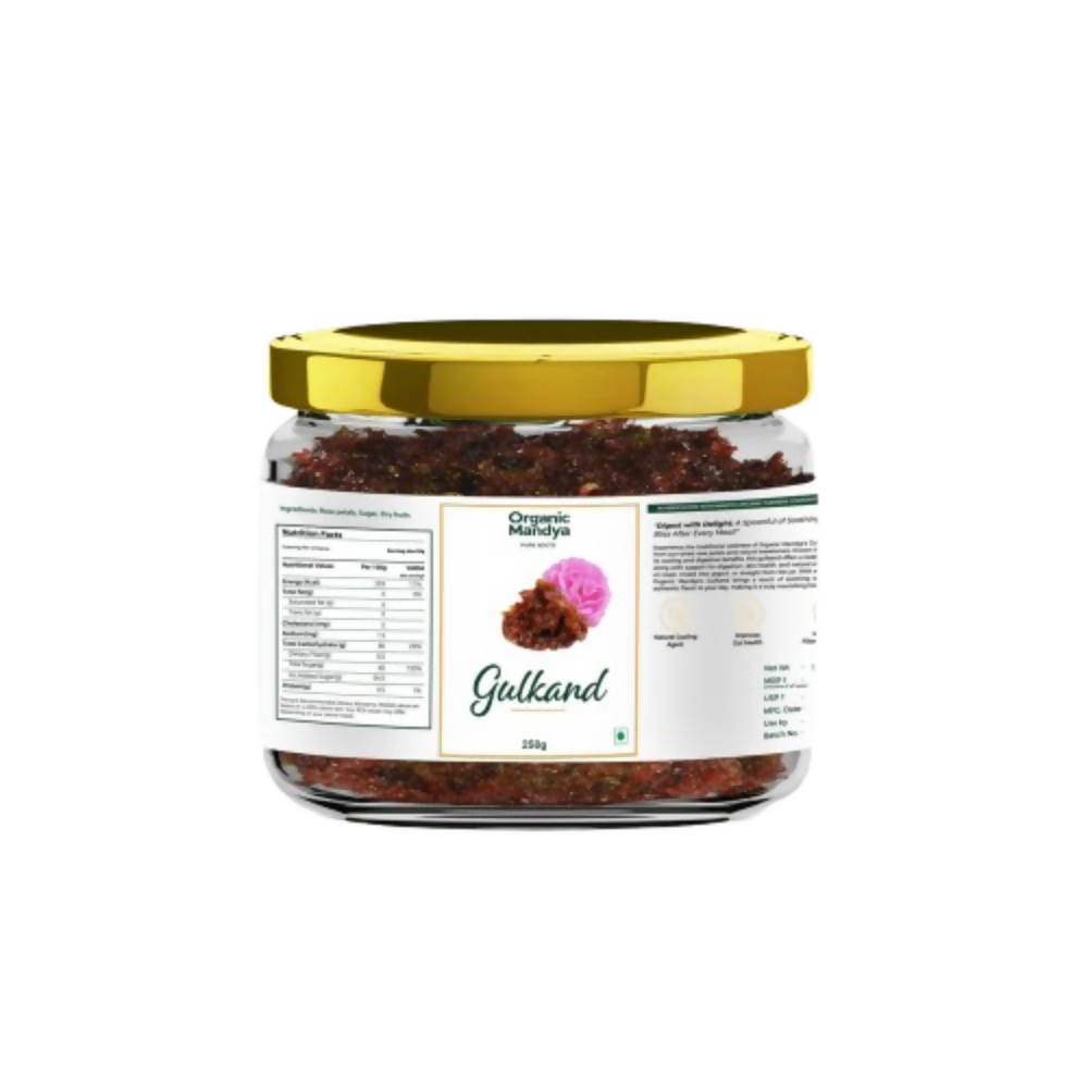 Organic Mandya Gulkand | Grocsy