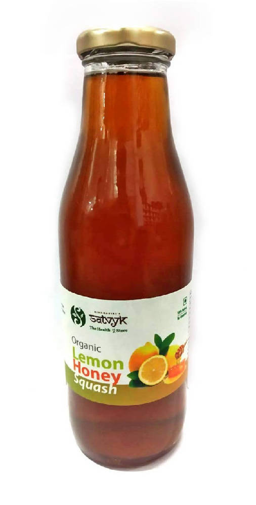 Siddhagiri's Satvyk Organic Lemon Honey Squash | Grocsy