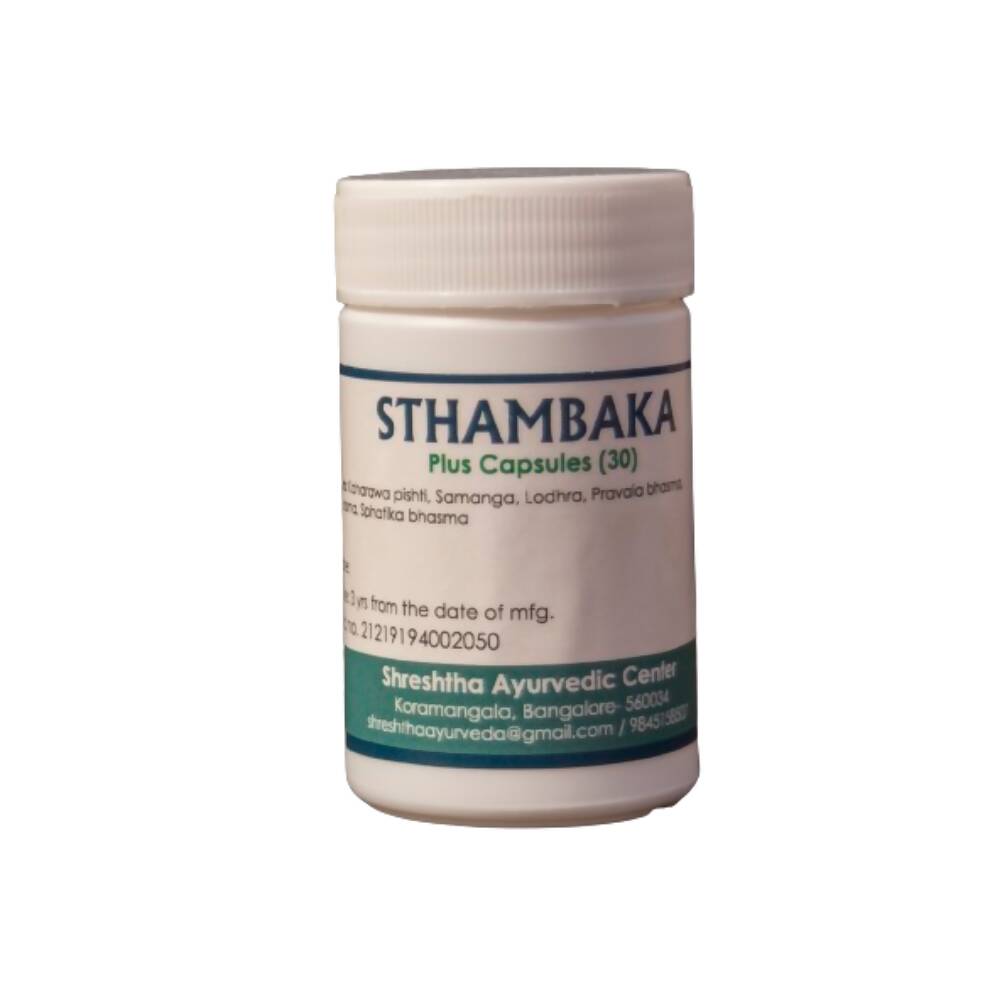 Shreshtha Herbals Sthambaka Plus Capsules | Grocsy