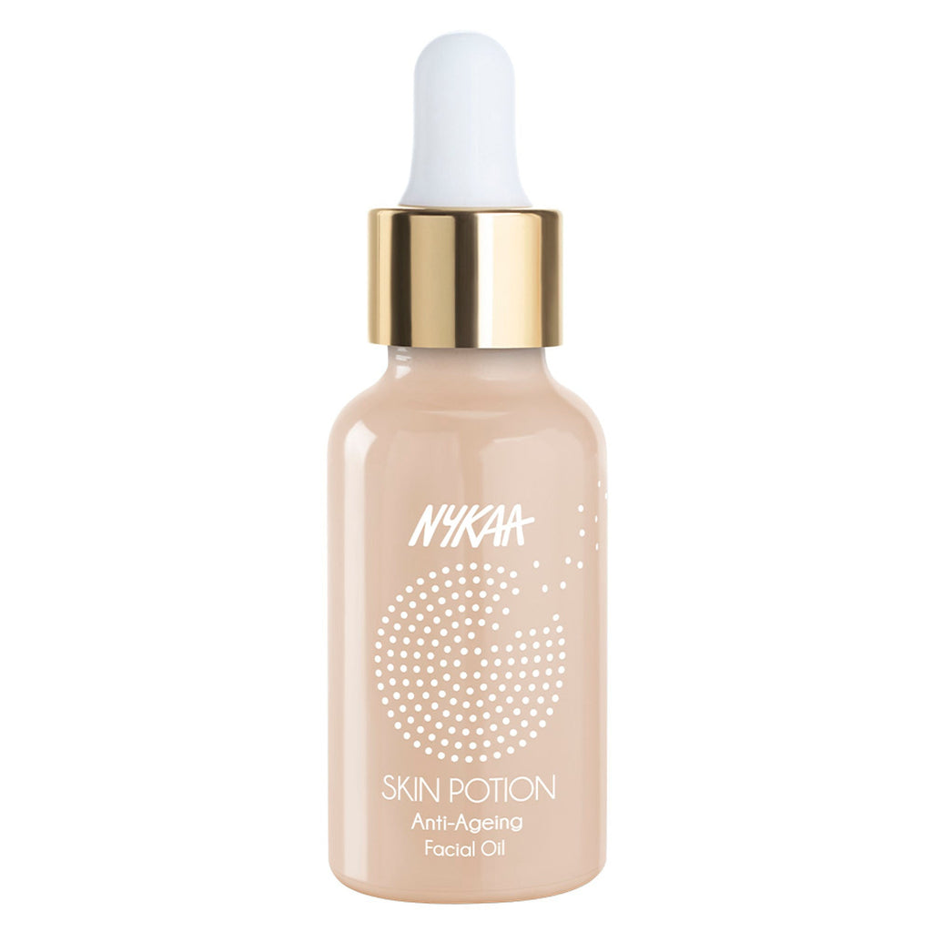 Nykaa Naturals Anti-Ageing Serum with Pomegranate & Marula Oil for Nourished skin and Collagen Boost | Grocsy