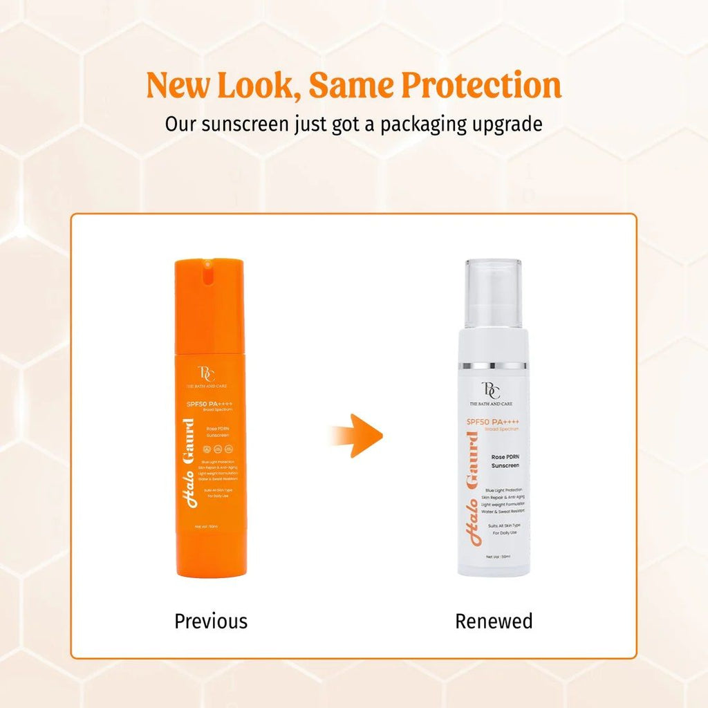 TBC - The Bath and Care Halo Guard Hydrating Sunscreen Broad Spectrum SPF 50 PA++++ | Grocsy