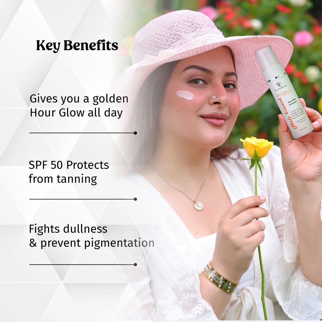 TBC - The Bath and Care Halo Guard Hydrating Sunscreen Broad Spectrum SPF 50 PA++++ | Grocsy