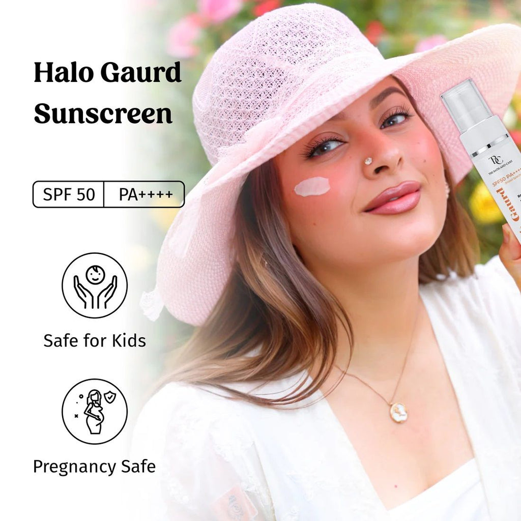 TBC - The Bath and Care Halo Guard Hydrating Sunscreen Broad Spectrum SPF 50 PA++++ | Grocsy