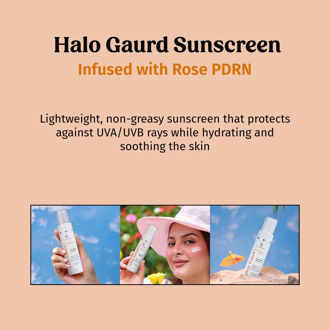 TBC - The Bath and Care Halo Guard Hydrating Sunscreen Broad Spectrum SPF 50 PA++++ | Grocsy