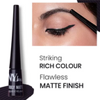 NY Bae Truly Matte Liquid Eyeliner - Bold Black | Grocsy