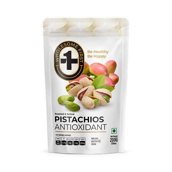 Wholesome First Roasted & Salted Pistachios | Grocsy