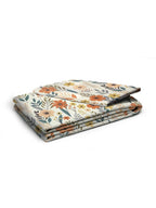 AEROHAVEN Premium Cream-Coloured Floral Cotton 300 TC King Bedsheet & 2 Pillow Covers | Grocsy