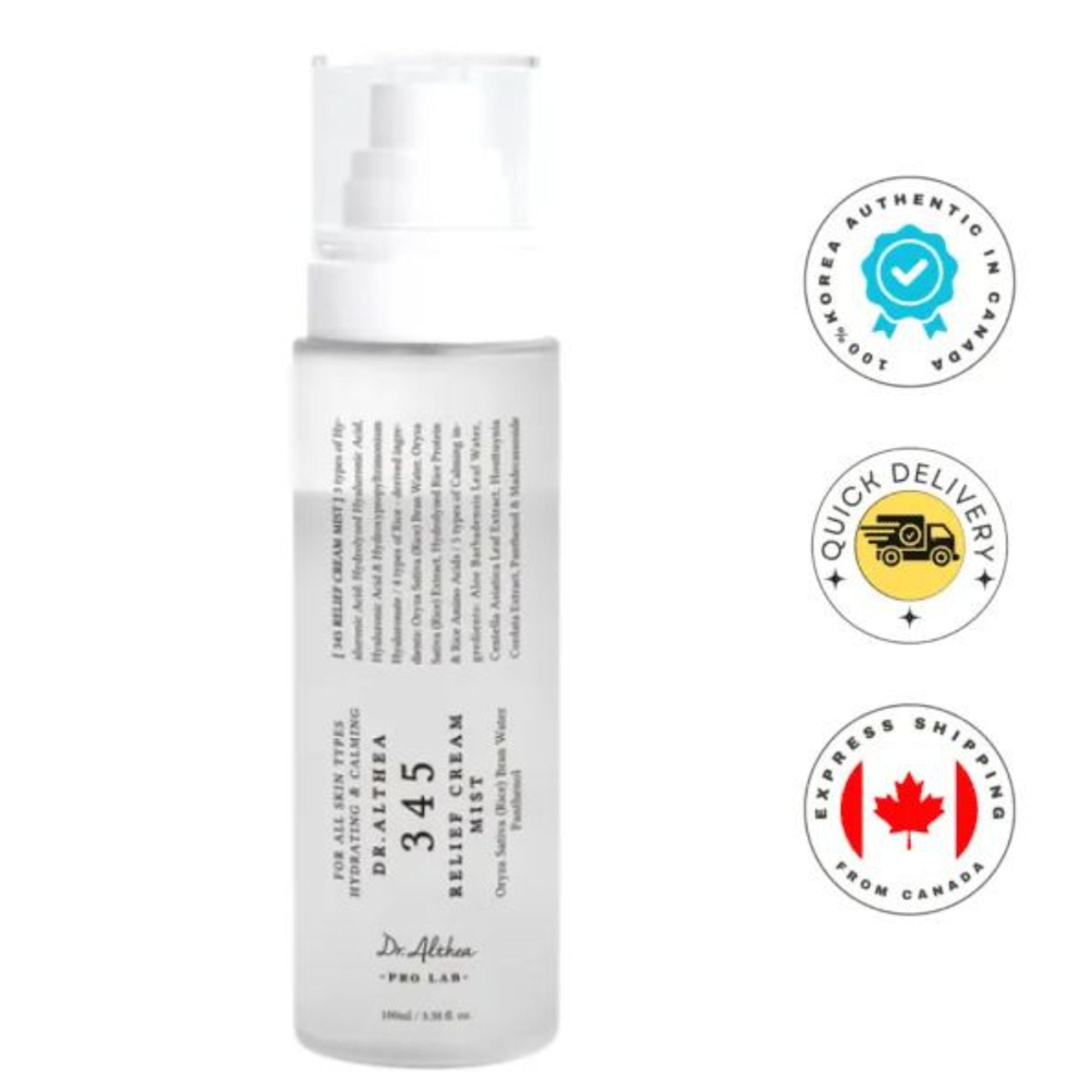 Dr.Althea 345 Relief Cream Mist | Grocsy