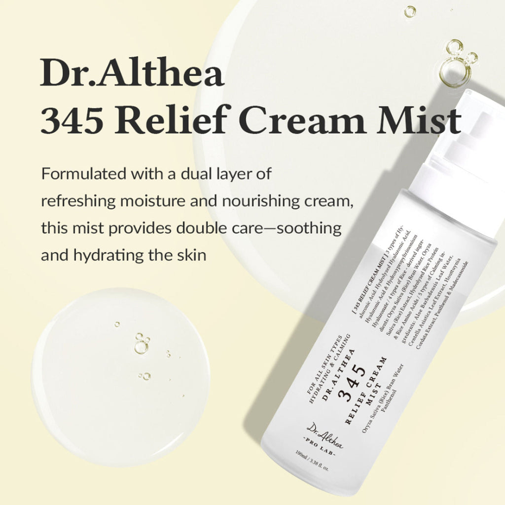Dr.Althea 345 Relief Cream Mist | Grocsy